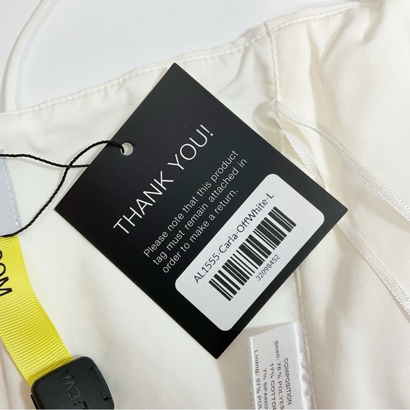 NWT Alieva Carla Crop Structured Crepe Top - Picture 12 of 13